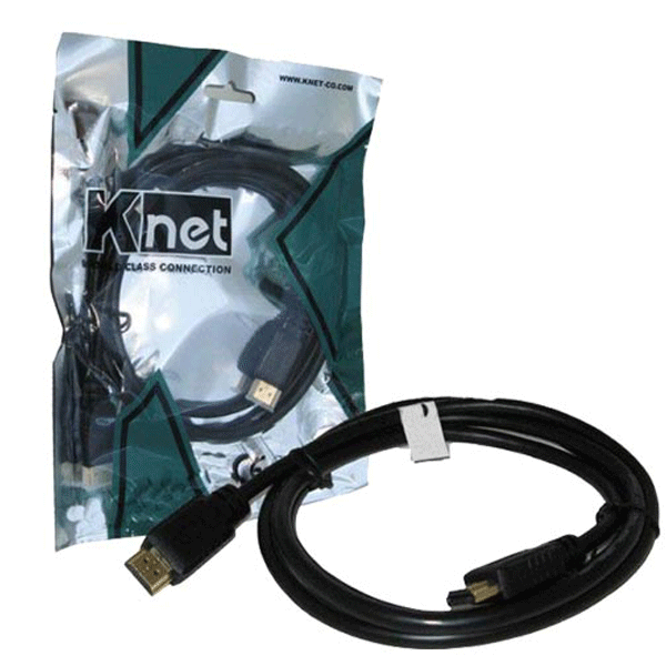 کابل HDMI کینت K-CH140015 | کابل 1.5 متری با پشتیبانی از 4K و HDMI ورژن 1.4 مناسب تلویزیون و لپتاپ و غیره
