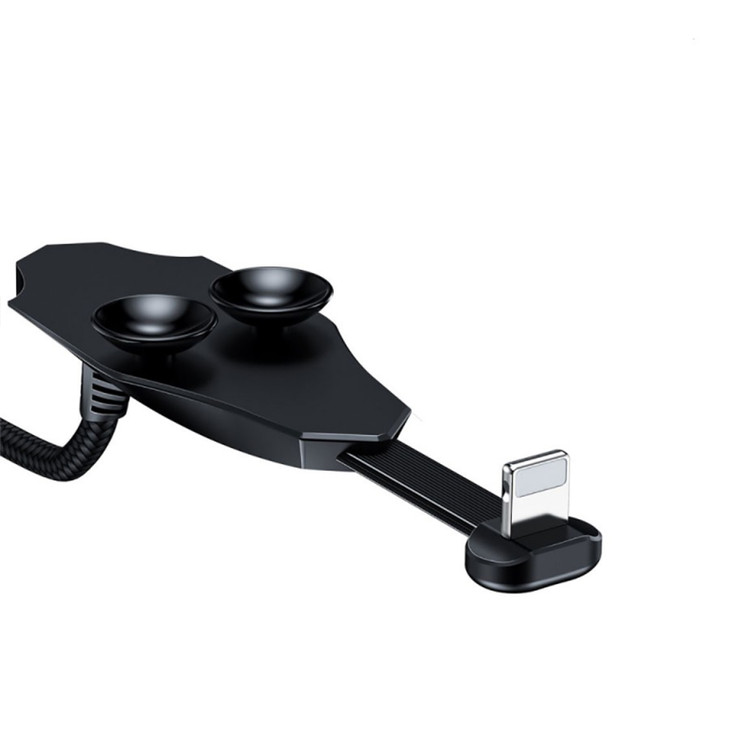 کابل لایتنینگ بیسوس Baseus Stylish Colorful Sucker CALXA-B01 Lightning طول 1.2 متر و توان 2.4 آمپر