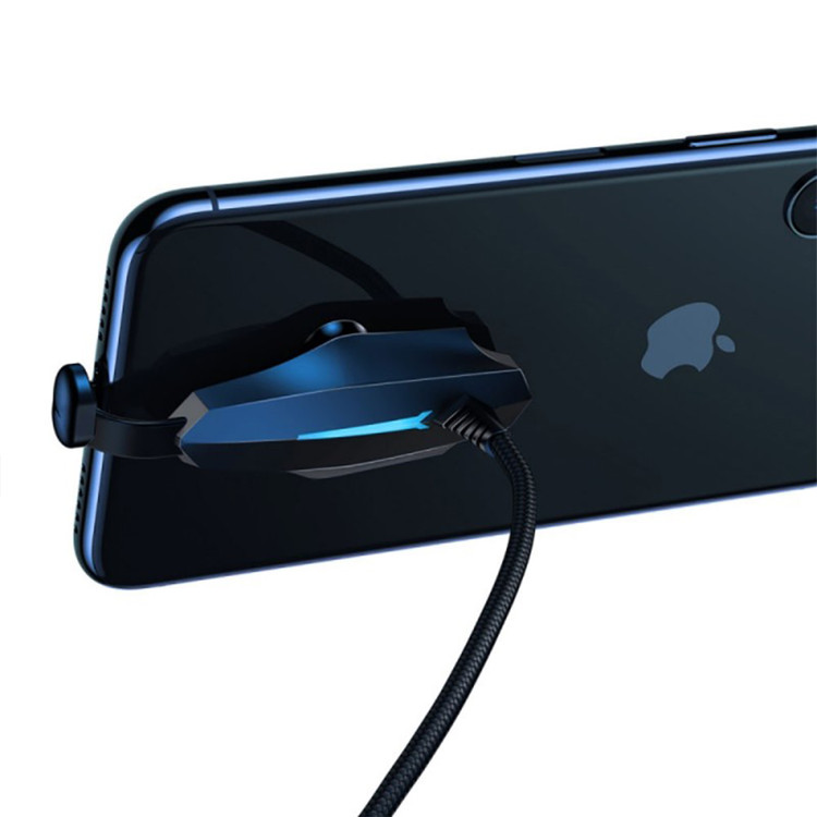 کابل لایتنینگ بیسوس Baseus Stylish Colorful Sucker CALXA-B01 Lightning طول 1.2 متر و توان 2.4 آمپر