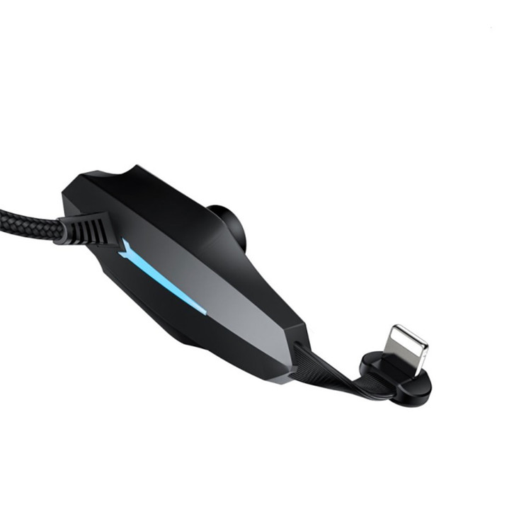 کابل لایتنینگ بیسوس Baseus Stylish Colorful Sucker CALXA-B01 Lightning طول 1.2 متر و توان 2.4 آمپر