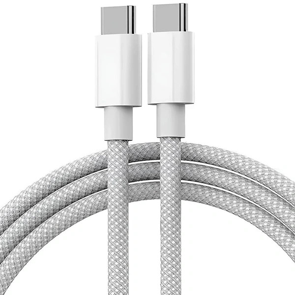 کابل شارژ دو سر تایپ C اپل 60 وات 1 متری AppleStore | شارژ سریع و با کیفیت