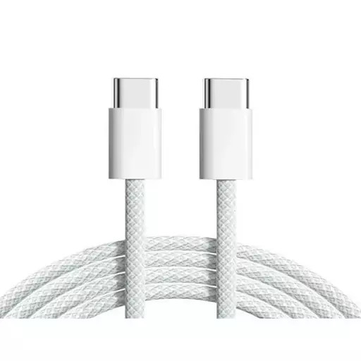 کابل شارژ دو سر تایپ C اپل 60 وات 1 متری AppleStore | شارژ سریع و با کیفیت