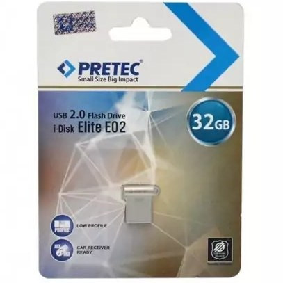 فلش مموری Pretec i-Disk Elite E02 16GB | مقاوم، جمعوجور و مقرونبهصرفه