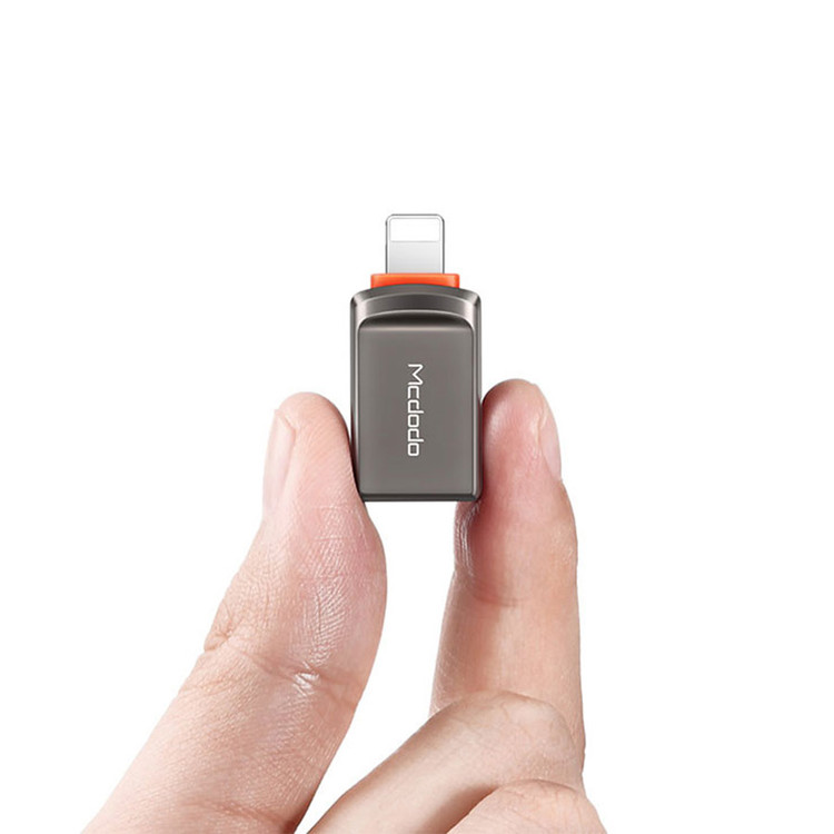 مبدل OTG mcdodo مک دودو مدل OT-860 - تبدیل OTG USB-A به Lightning