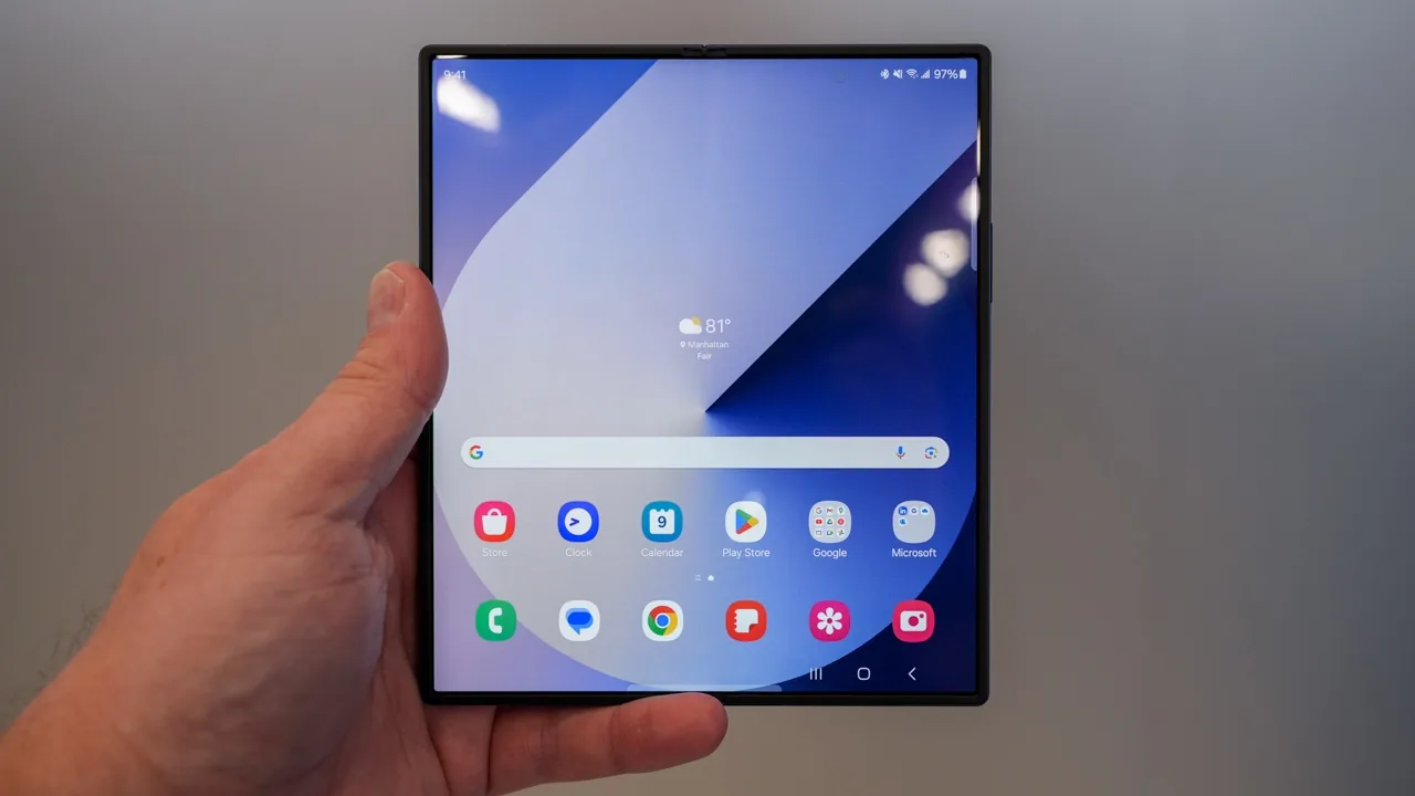 گوشی موبایل سامسونگ Galaxy Z Fold 6 با حافظه 256 گیگابایت و رم 12 گیگابایت دو سیمکارت - با گارانتی