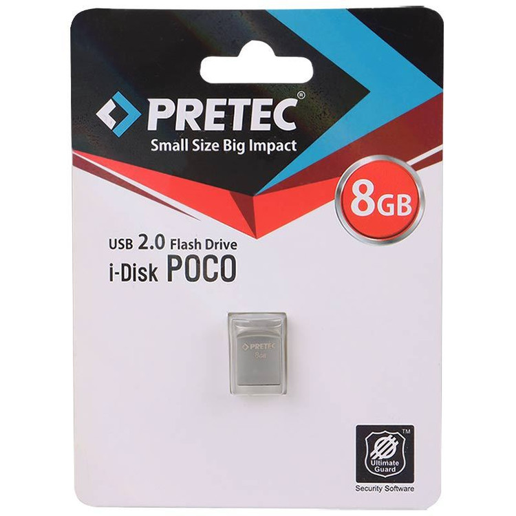 فلش مموری پریتک مدل PRETEC i-Disk Poco USB2 حافظه 8GB