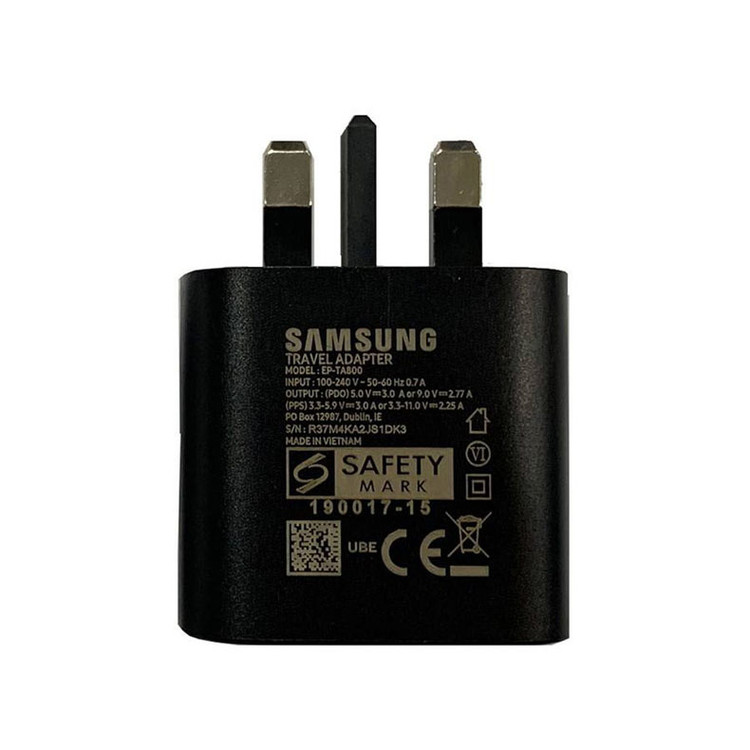 شارژر ۲۵ وات سامسونگ | آداپتور فست شارژ USB-C مناسب گوشی و تبلت