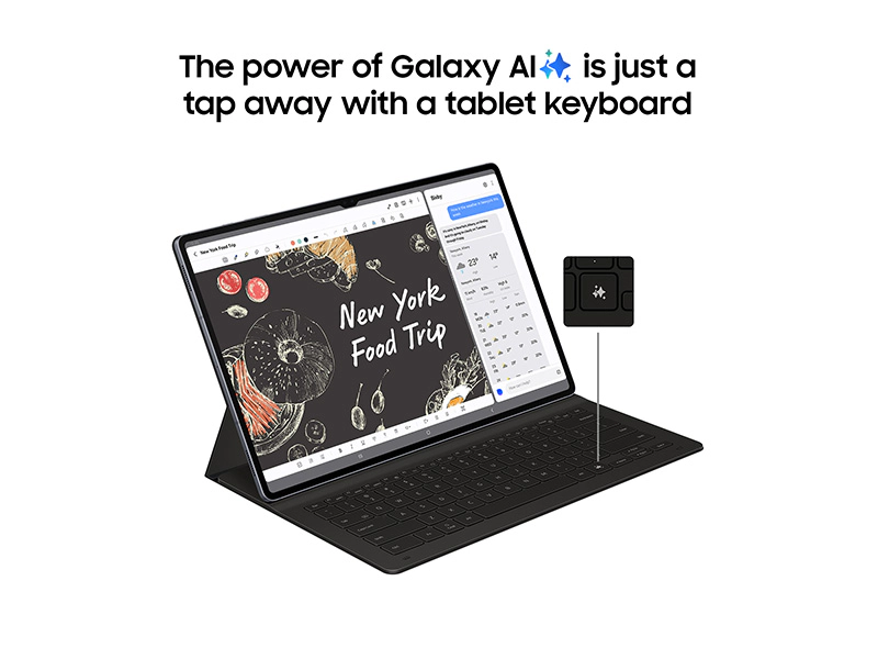 تبلت سامسونگ (سیمکارتخور 5G) Galaxy Tab S10 Ultra با حافظه 256 گیگابایت و رم 12 گیگابایت