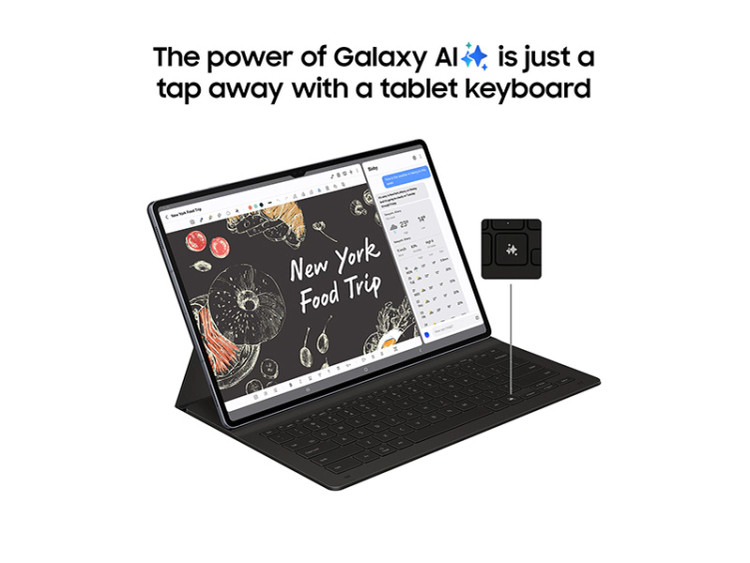 تبلت سامسونگ (سیمکارتخور 5G) Galaxy Tab S10 Ultra با حافظه 256 گیگابایت و رم 12 گیگابایت