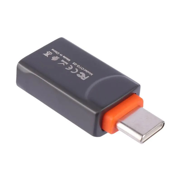 مبدل OTG تایپسی Biva OTG-03 | اتصال USB به گوشیهای اندرویدی و آیفونی 15به بالا