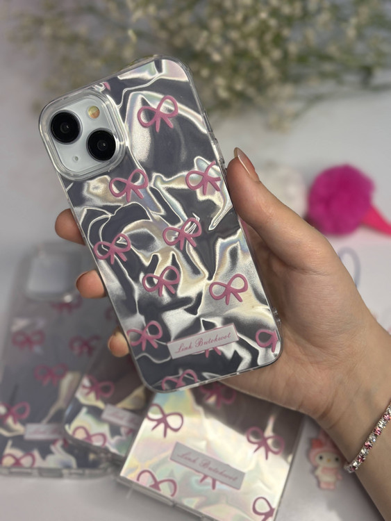 گارد آیفون طرح پاپیونی براق برای آیفون 16 پرو مکس – مدل "Link Butbewuet"