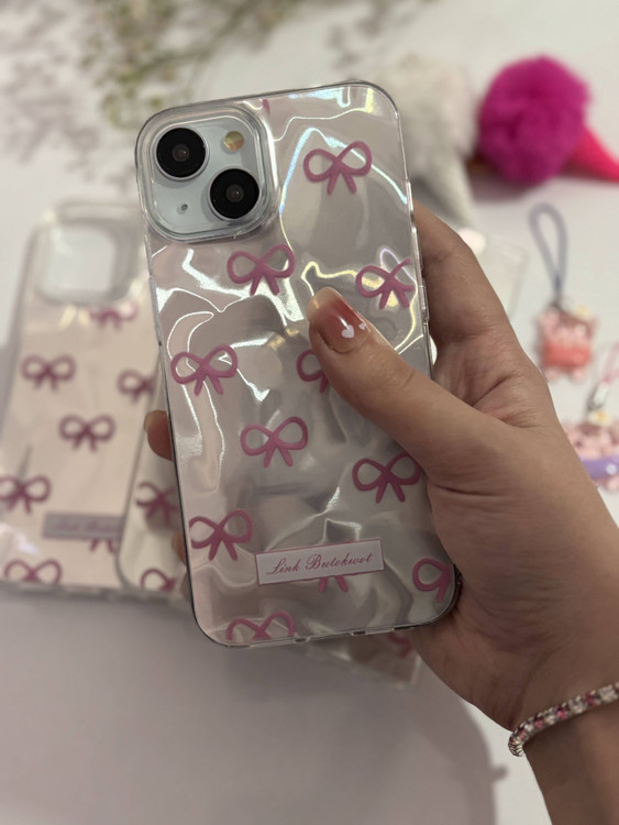 گارد آیفون طرح پاپیونی براق برای آیفون 13 پرو مکس – مدل "Link Butbewuet"