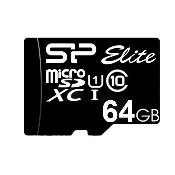 کارت حافظه 64 گیگابایت Silicon Power کلاس 10 با سرعت بالا مناسب موبایل و دوربین