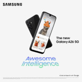 گوشی موبایل سامسونگ Galaxy A26 با حافظه 128 گیگابایت و رم 6 گیگابایت دوسیمکارت
