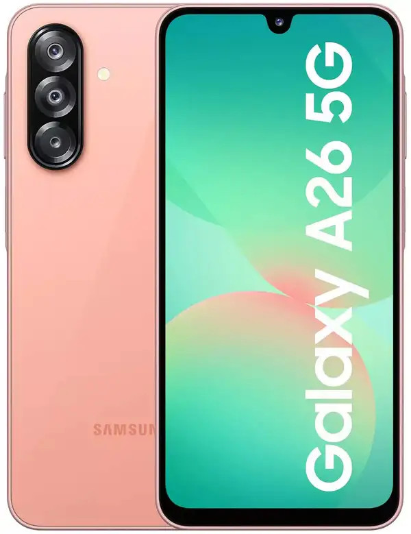 گوشی موبایل سامسونگ Galaxy A26 با حافظه 128 گیگابایت و رم 6 گیگابایت دوسیمکارت