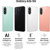 گوشی موبایل سامسونگ Galaxy A26 با حافظه 128 گیگابایت و رم 6 گیگابایت دوسیمکارت