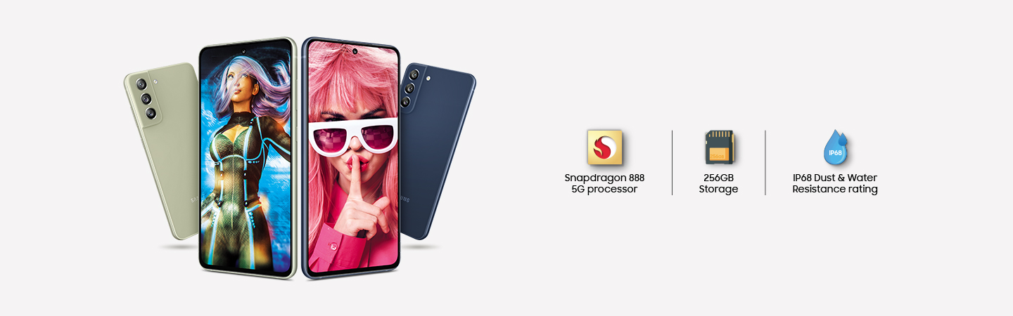 گوشی موبایل سامسونگ مدل Galaxy S21 FE 5G با حافظه 256 گیگابایت و رم 8 گیگابایت