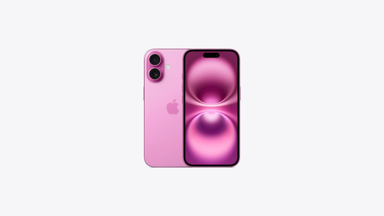 گوشی اپل iPhone 16 رنگ صورتی ظرفیت 128 گیگابایت
