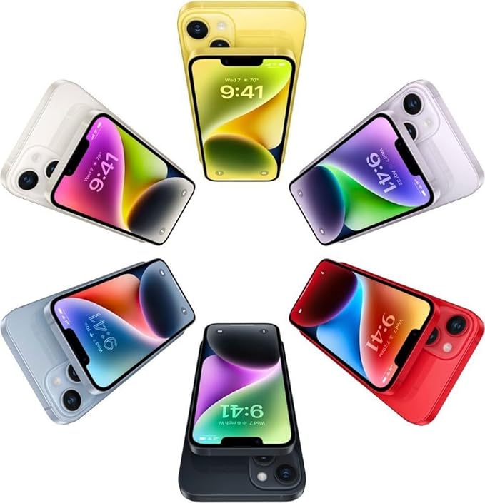 گوشی موبایل اپل iPhone 14 با حافظه 128 گیگابایت - پارت نامبر CHA دوسیمکارت - نات اکتیو - با گارانتی شرکتی و رجیستر شده