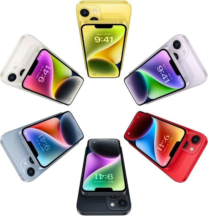 گوشی موبایل اپل iPhone 14 با حافظه 128 گیگابایت - پارت نامبر CHA دوسیمکارت - نات اکتیو - با گارانتی شرکتی و رجیستر شده