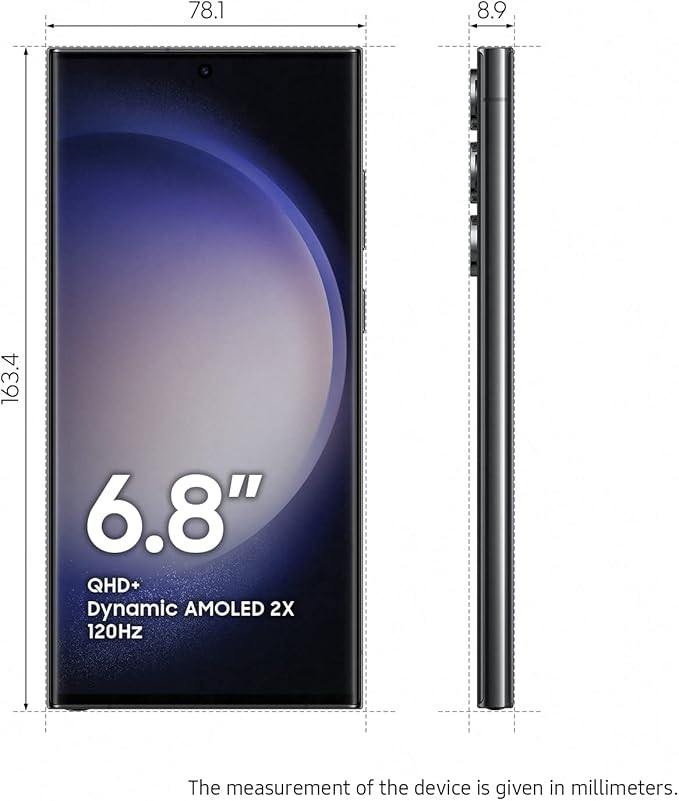 گوشی موبایل سامسونگ Galaxy S23 Ultra با حافظه 256 گیگابایت و رم 12 گیگابایت - با گارانتی