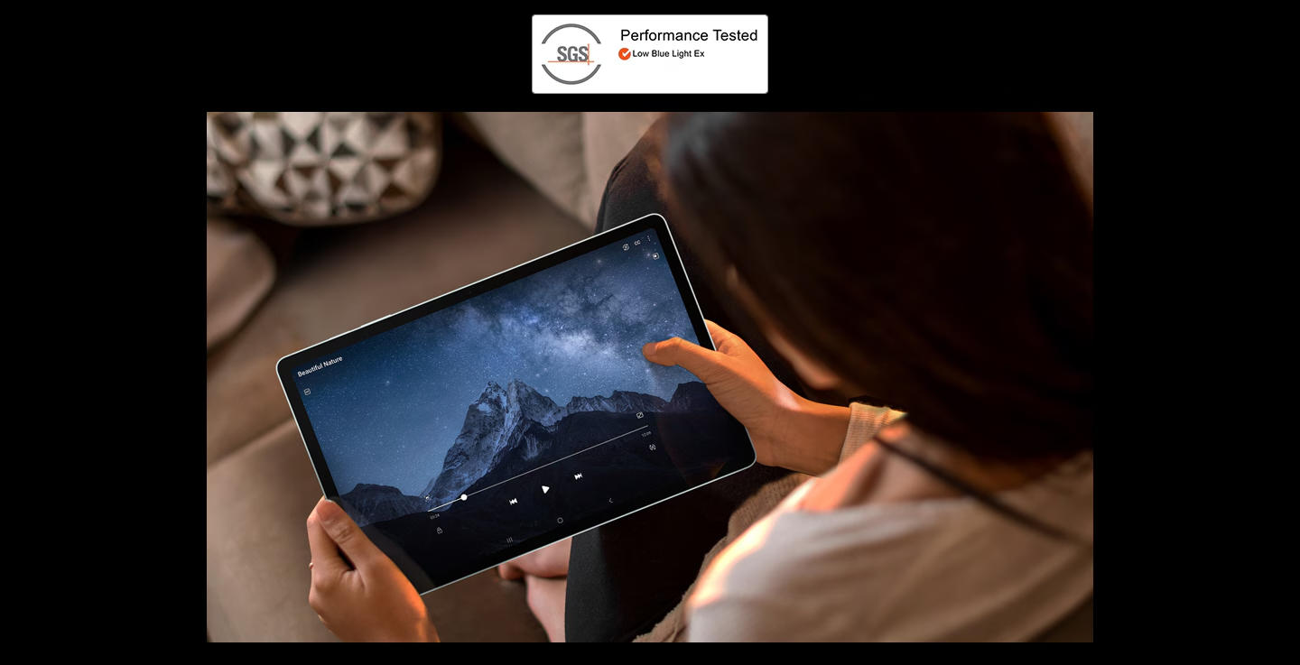 تبلت سامسونگ Galaxy Tab S9 FE Plus (سیمکارتخور 5G) با حافظه 256 گیگابایت و رم 12 گیگابایت - با گارانتی
