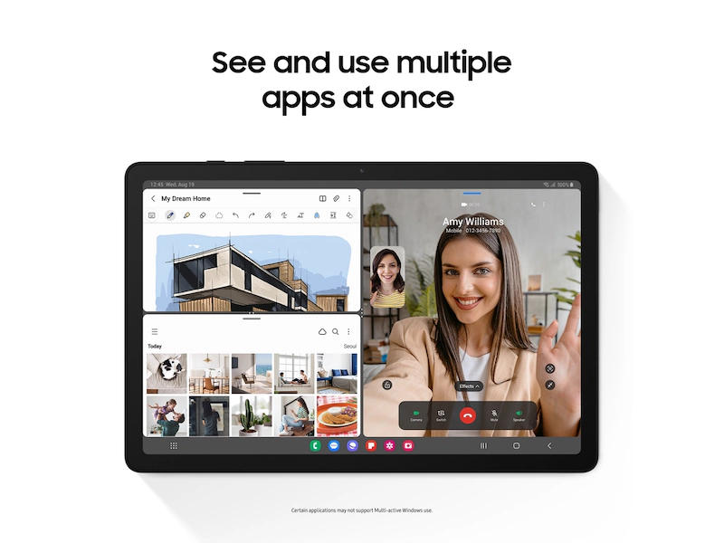 تبلت سامسونگ Galaxy Tab A9 Plus (سیمکارتخور 5G) با حافظه 128 گیگابایت و رم 8 گیگابایت - با گارانتی