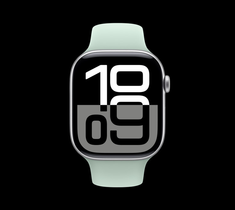 ساعت هوشمند اپل Apple Watch Series 10 (42mm) با فریم آلومینیومی و بند سیلیکونی - با گارانتی