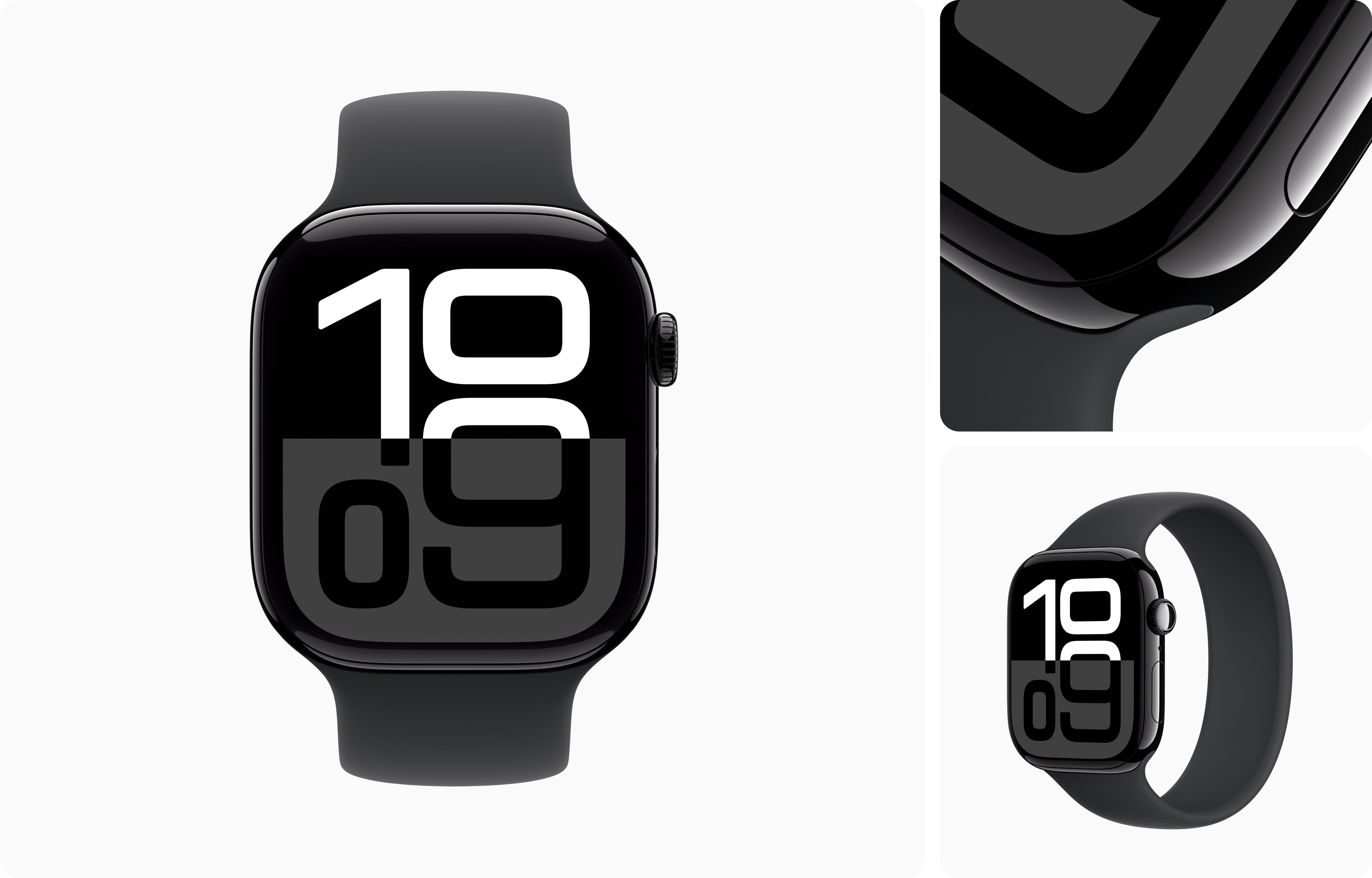 ساعت هوشمند اپل Apple Watch Series 10 (42mm) با فریم آلومینیومی و بند سیلیکونی - با گارانتی