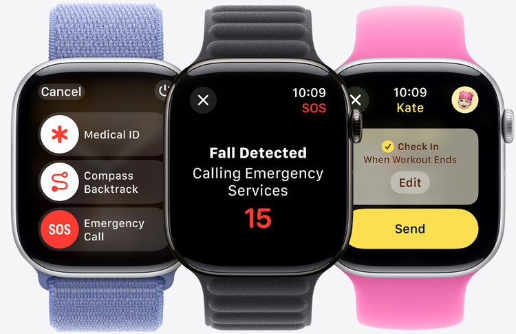 ساعت هوشمند اپل Apple Watch Series 10 (42mm) با فریم آلومینیومی و بند سیلیکونی - با گارانتی