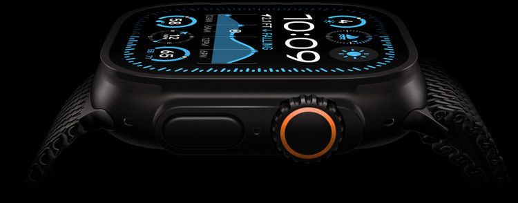 ساعت هوشمند اپل Apple Watch Ultra 2 (49mm) با بند فلزی میلانس تیتانیوم - با گارانتی