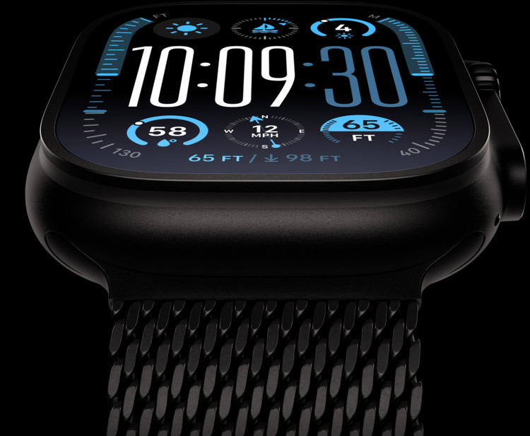 ساعت هوشمند اپل Apple Watch Ultra 2 (49mm) با بند فلزی میلانس تیتانیوم - با گارانتی