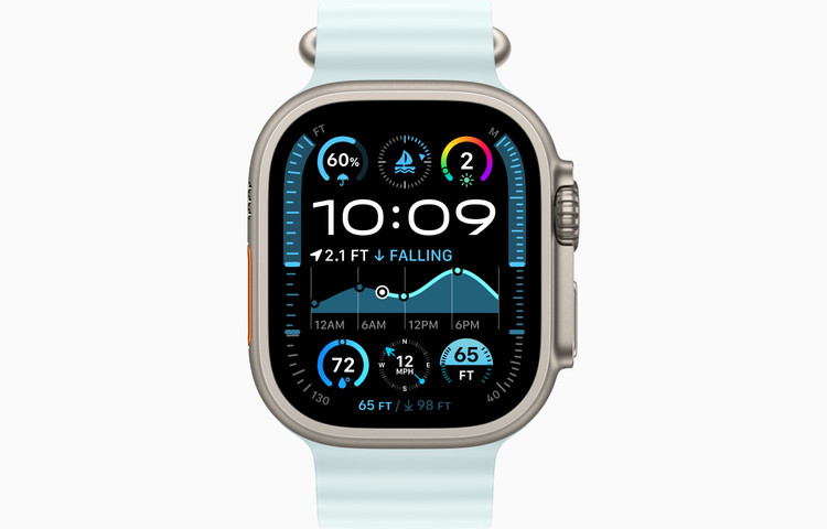 ساعت هوشمند اپل Apple Watch Ultra 2 (49mm) با بند اوشن (Ocean Band) - با گارانتی