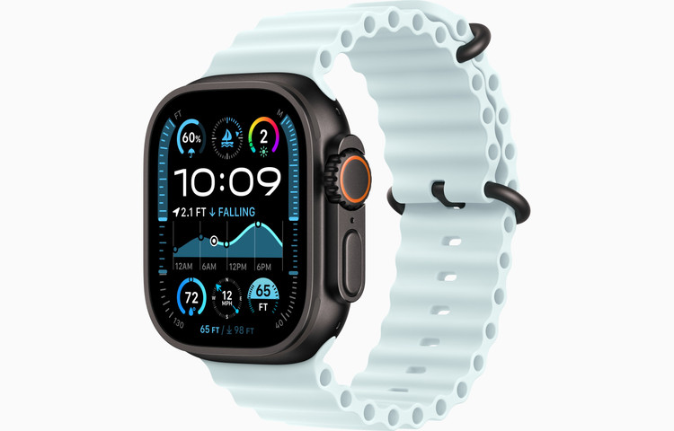 ساعت هوشمند اپل Apple Watch Ultra 2 (49mm) با بند اوشن (Ocean Band) - با گارانتی