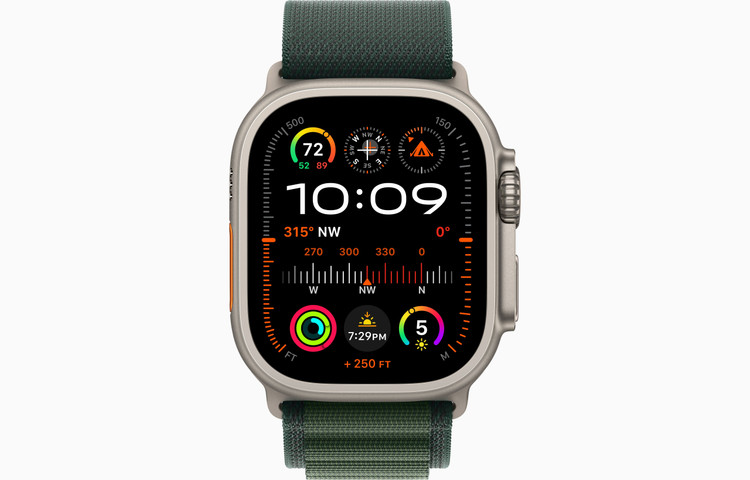 ساعت هوشمند اپل Apple Watch Ultra 2 (49mm) با بند آلپاین لوپ (Alpine Loop) - با گارانتی