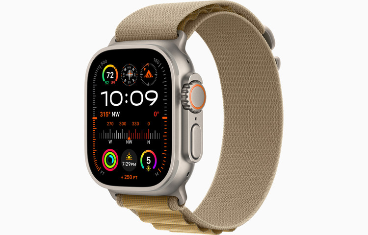 ساعت هوشمند اپل Apple Watch Ultra 2 (49mm) با بند آلپاین لوپ (Alpine Loop) - با گارانتی