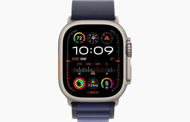 ساعت هوشمند اپل Apple Watch Ultra 2 (49mm) با بند آلپاین لوپ (Alpine Loop) - با گارانتی