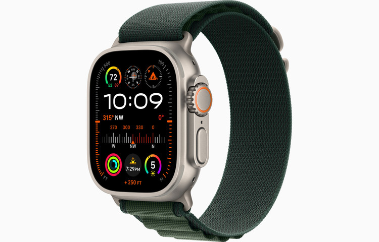 ساعت هوشمند اپل Apple Watch Ultra 2 (49mm) با بند آلپاین لوپ (Alpine Loop) - با گارانتی