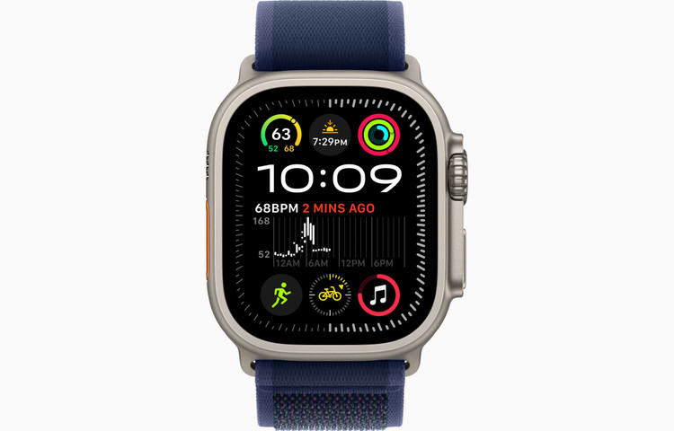 ساعت هوشمند اپل مدل Apple Watch Ultra 2 (49mm) با بند تریل لوپ (Trail Loop) - با گارانتی