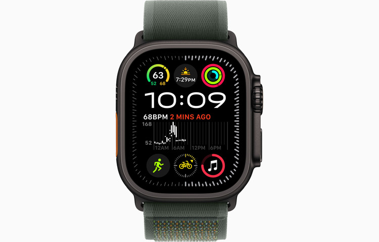 ساعت هوشمند اپل مدل Apple Watch Ultra 2 (49mm) با بند تریل لوپ (Trail Loop) - با گارانتی