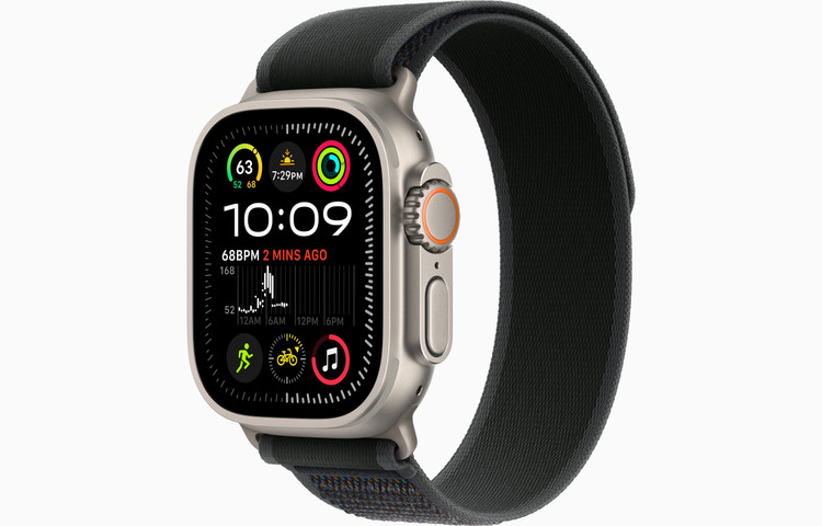ساعت هوشمند اپل مدل Apple Watch Ultra 2 (49mm) با بند تریل لوپ (Trail Loop) - با گارانتی