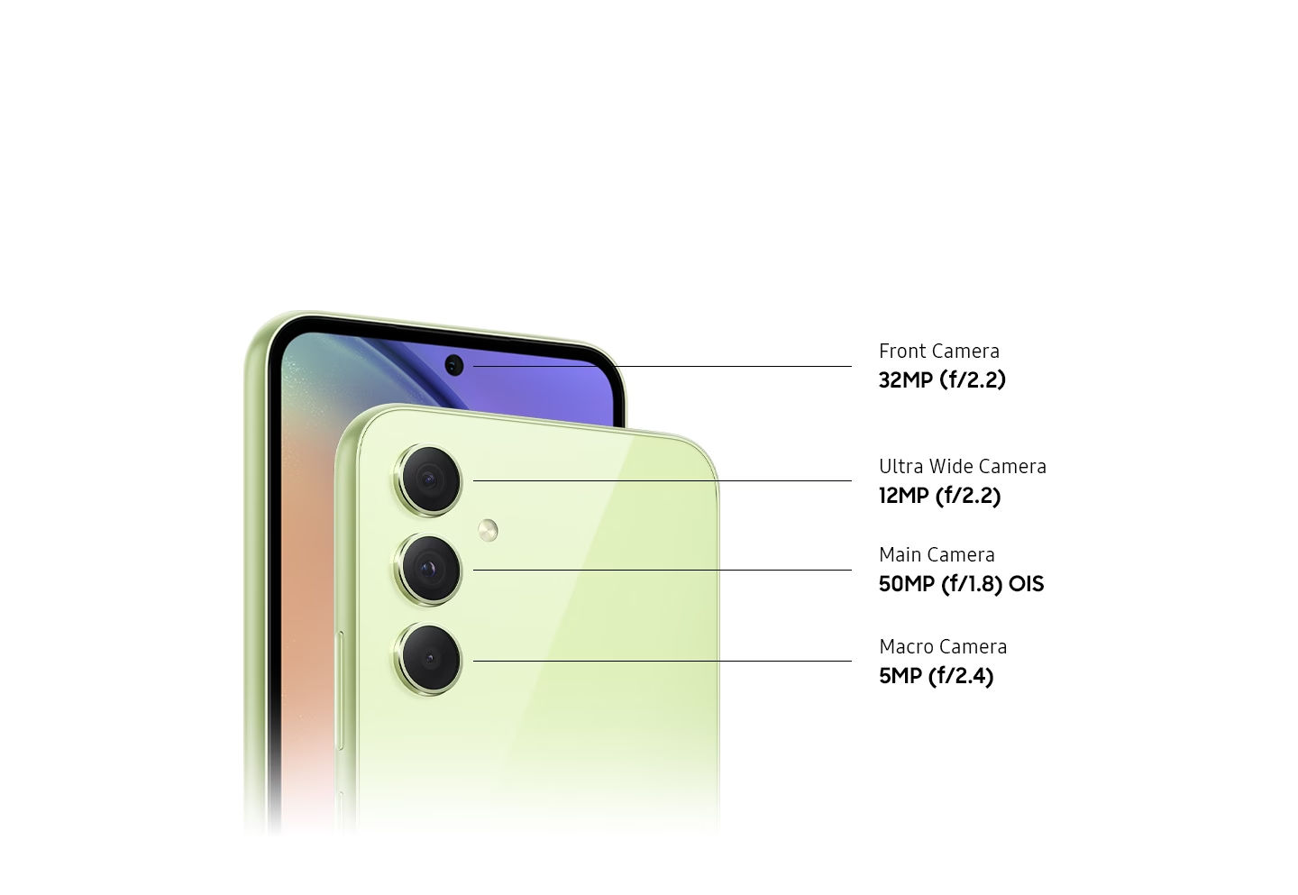 گوشی موبایل سامسونگ Galaxy A54 5G با حافظه 256 گیگابایت و رم 8 گیگابایت - با گارانتی