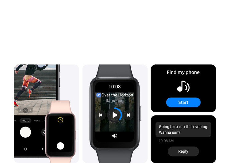 مچ بند هوشمند سامسونگ Galaxy Fit 3 (40mm) - با گارانتی