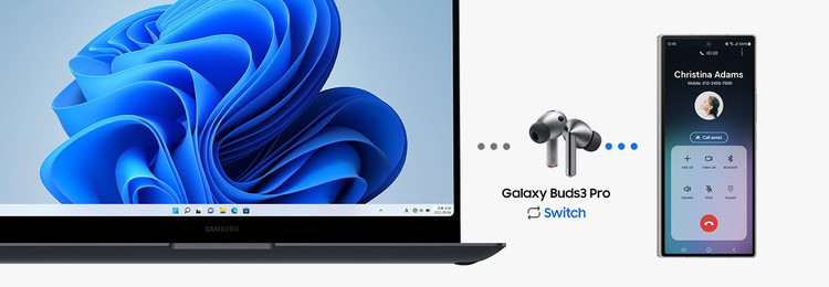 هدفون بلوتوثی سامسونگ Galaxy Buds 3 Pro - با گارانتی