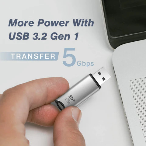 فلش مموری Silicon Power Marvel M02 USB 3.2 Gen 1 – ظرفیت ۱۲۸ گیگابایت