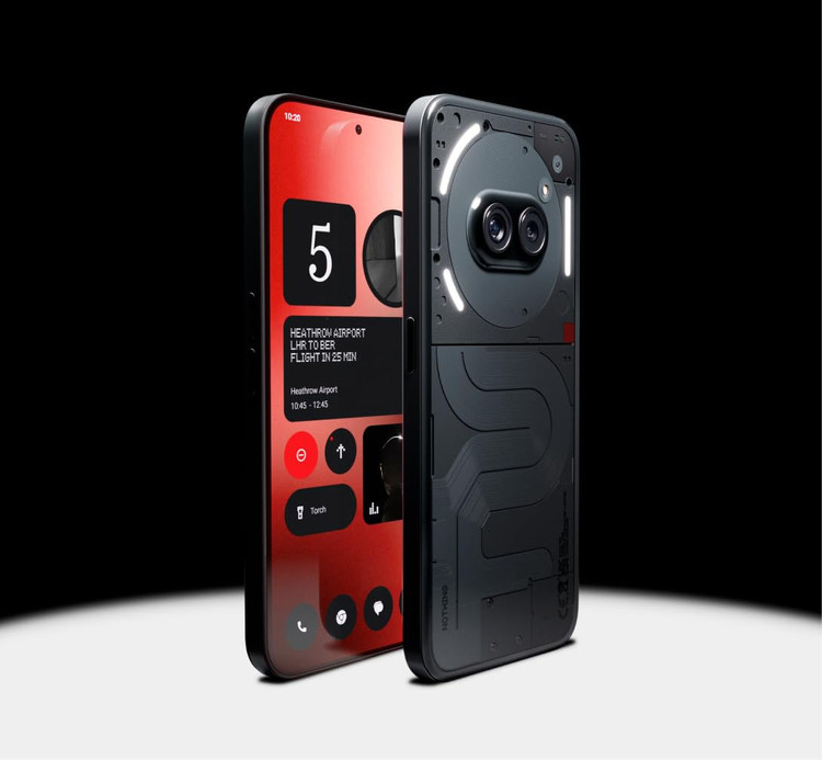 گوشی موبایل Nothing Phone 2A با حافظه 256 گیگابایت و رم 12 گیگابایت - با گارانتی