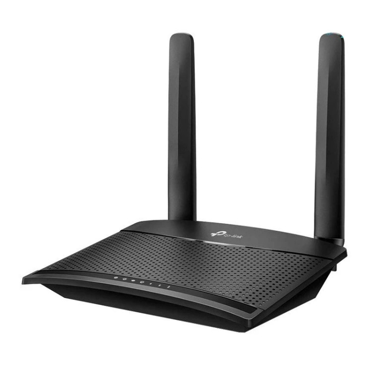 مودم 3G/4G تیپیلینک مدل TL-MR100 با وایفای 300Mbps، آنتن خارجی و پورت WAN | مناسب خانه و دفتر