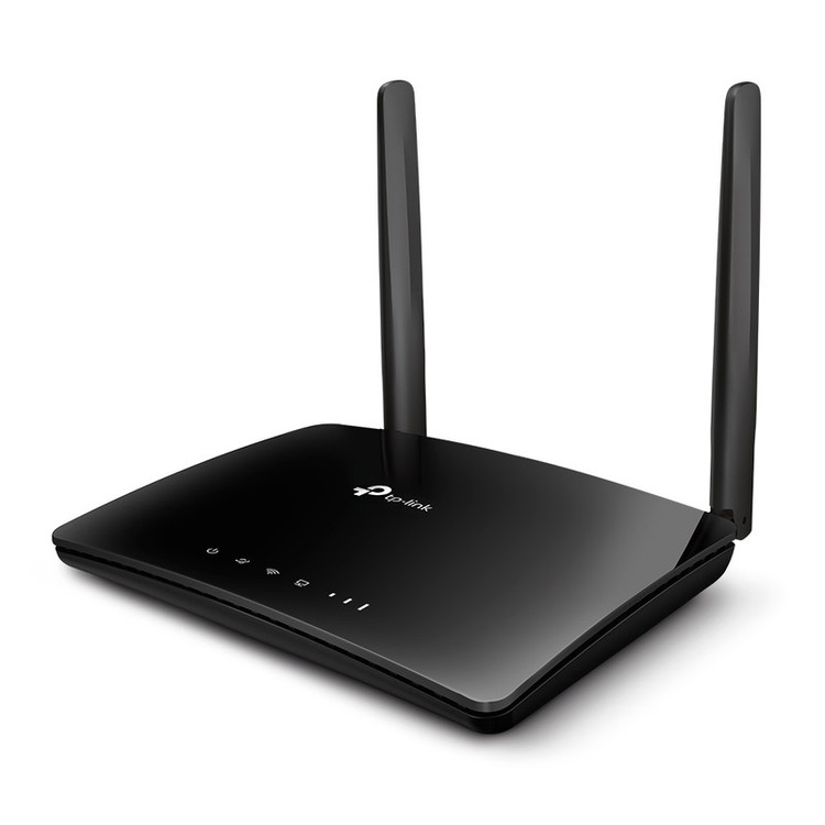 مودم روتر 4G LTE بیسیم N300 تیپیلینک مدل TL-MR6400 با آنتن خارجی و 4 پورت شبکه | مناسب خانه و دفتر