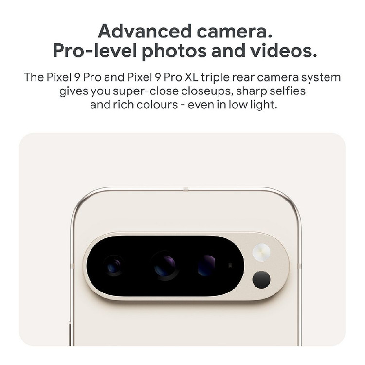 گوشی موبایل گوگل Pixel 9 Pro XL با حافظه 256 گیگابایت و رم 16 گیگابایت - با گارانتی