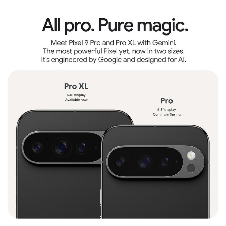 گوشی موبایل گوگل Pixel 9 Pro XL با حافظه 256 گیگابایت و رم 16 گیگابایت - با گارانتی